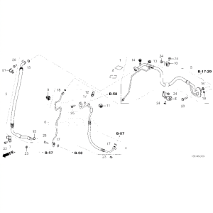 O-RING — Honda OEM 80872-SN7-003