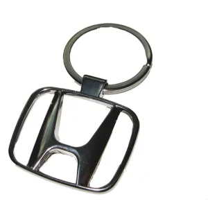 Honda Chrome Logo Keychain