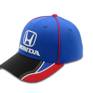 Honda Blue Switch Logo Hat — Officially Licensed 3D Puff Embroidery